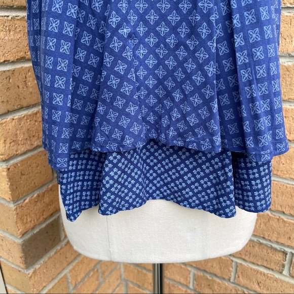 JUST JEANS Crop Layered Singlet Purple Size 12 Casual Beach Summer Party - Picture 3 of 7